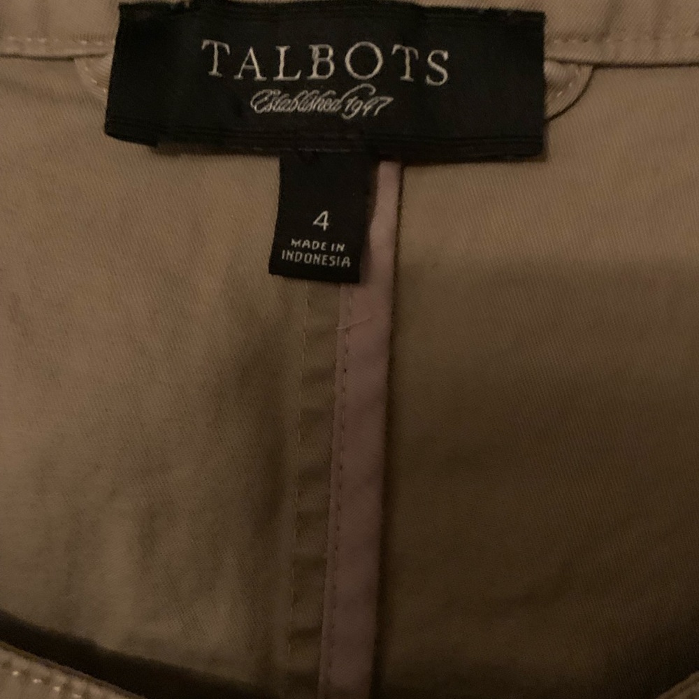 Talbots Jacket, Size 4 - Picture 2 of 3